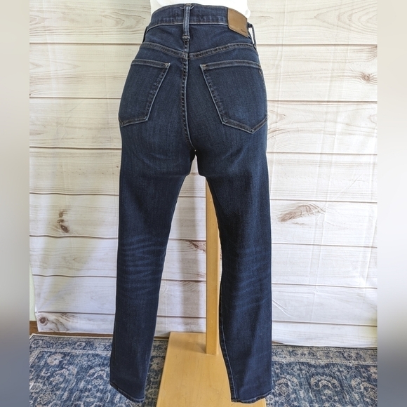 Madewell 9in High Rise Skinny Jeans in Larkspur Wash Tencel Edition Size 28 - Picture 4 of 11